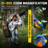 15-35x70 Binoculars for Adults High Powered, 35x HD Zoom for Stargazing & Bird Watching, Waterproof Binocular with Tripod Adapter, Ideal Essentials for Cruise Ship, Travel, Camping, Outdoor, Hunting view 3