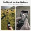 2-Pack Outdoor GPS Dog Tracker for Two Dogs Real-Time Tracking, No Phone or Signal Needed, Perfect for Hiking, Camping, Farms, and Large Open Spaces, No Subscription Fees view 3