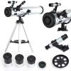 Telescopes for Adults Astronomy, High Power Binoculars Performance 700-76 Reflector Astronomical Monocular for Moon, Planets and Stargazing view 2