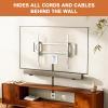 Naerza in Wall Cable Management Kit with Recessed Tv Outlet Box-Two-Hole Socket, 9ft Cord,Tv Cable Hider Wall Kit Hider Box Fits All Plugs, Easy, Safe Cable Management view 3