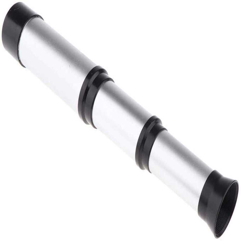 Telescopes for Adults Astronomy, High Power Monocular Telescope, 35Mm Vintage Handheld Zoomable Lightweight Pirate Spyglass for Silver