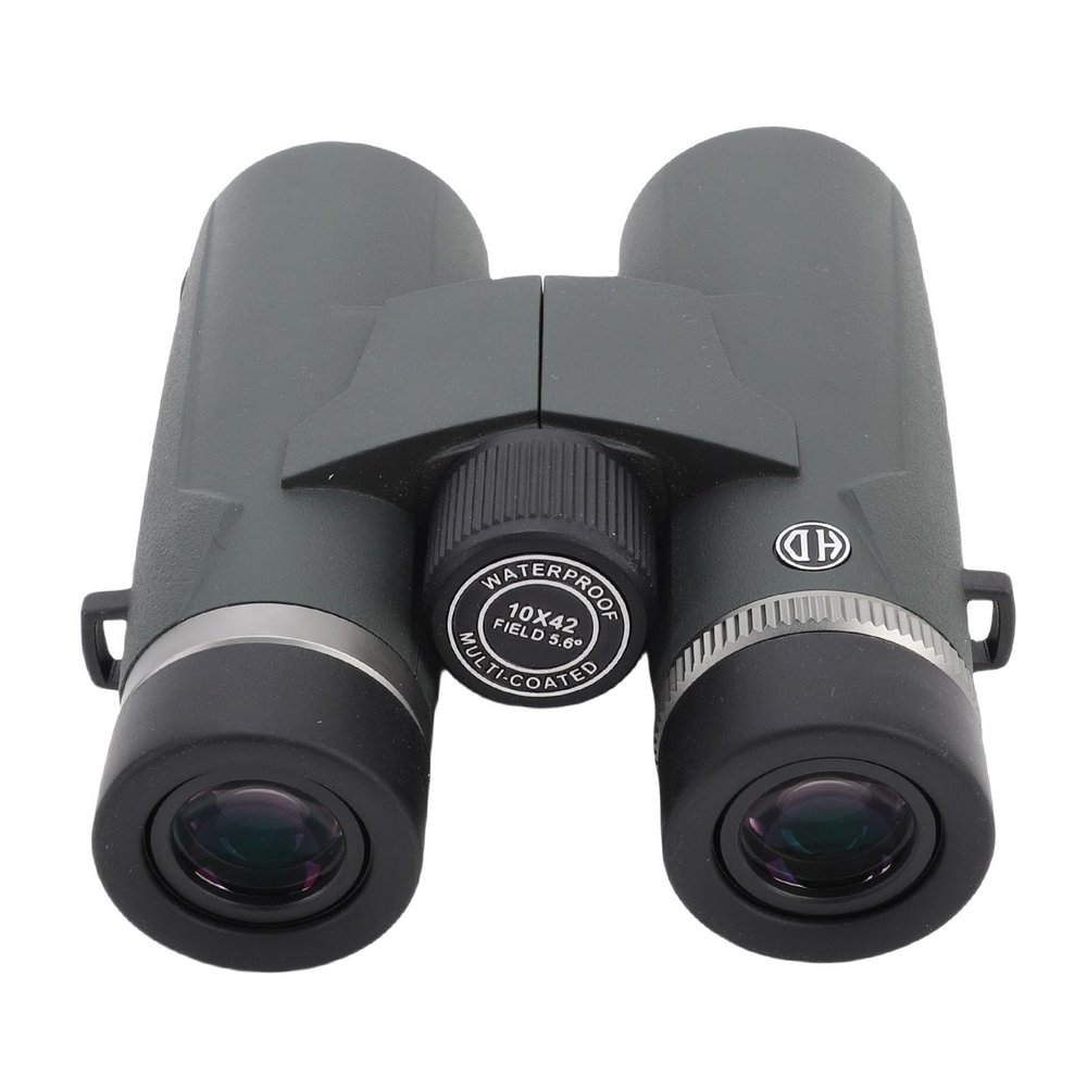 10X42 HD Binoculars, Water Proof Roof Prism Lens Binoculars with Low Light Vision, High Powered Easy Focus for Bird Watching Travel Sightseeing Sports Concerts Adventures