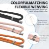 RAYWOWO Pocket 3 Lanyard with Protective Cloth,Adjustable Crossbody & Wrist Strap for Phone/Action Camera/Compact Camera view 2