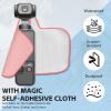 RAYWOWO Pocket 3 Lanyard with Protective Cloth,Adjustable Crossbody & Wrist Strap for Phone/Action Camera/Compact Camera view 3