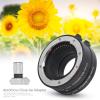 10mm 16mm Macro Autofocus Close Up Extension Tube Adapter, Fuji X Mount Camera Accessory, Aluminum Alloy CNC Machined Macro Extension Tube Set with Gold Plated Contacts, view 2