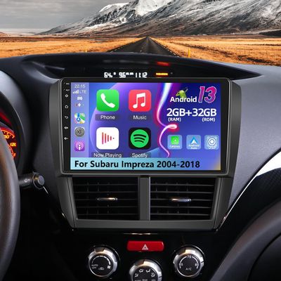10 Inch Car Stereo for Subaru Impreza 2004-2018 with Wireless Carplay/Android Auto,GPS Nav FM Bluetooth WiFi AHD Backup Camera,2+32G