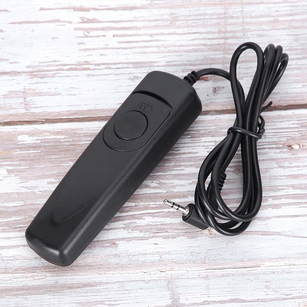RASTKY Camera Shutter Release Remote Control, Vibration Prevention, Convenient Length, Lightweight Design, Compatibility with, and