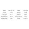 1pc 45 Total Reflect Mirror 20 * 4mm 36 * 2mm 30 * 3mm 40 * 3mm 45 * 6mm 48 * 3mm 60 * 3mm(25x3mm (Quartz)) view 2