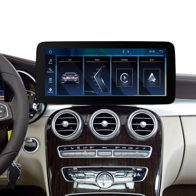 12.3" CarPlay Screen for Mecedes Benz C Class W205 S205 2015-2018 Year with NTG 5.0, Car Stereo Multimedia Radio Receiver Android Auto