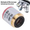 LICAEVEY Microscope Lens, 20.2mm Interface Optical System, High Resolution 4X Objective for Biological Microscopes Education Research view 3