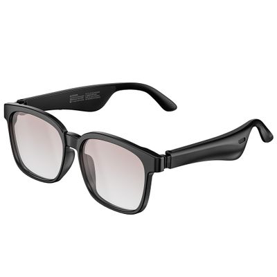 Oraolo Smart Glasses, Polarized Sunglasses with Bluetooth Speaker, Wireless Music & Calls, Athletic/Outdoor UV Protection and Voice Control, Unisex(Brown)