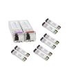 5Pair 1270nm/1330nm 10G Fiber SFP Module LC Single Mode 10KM/20KM/40KM A+B Fiber Module Fit for Ethernet Switch(40KM) view 1