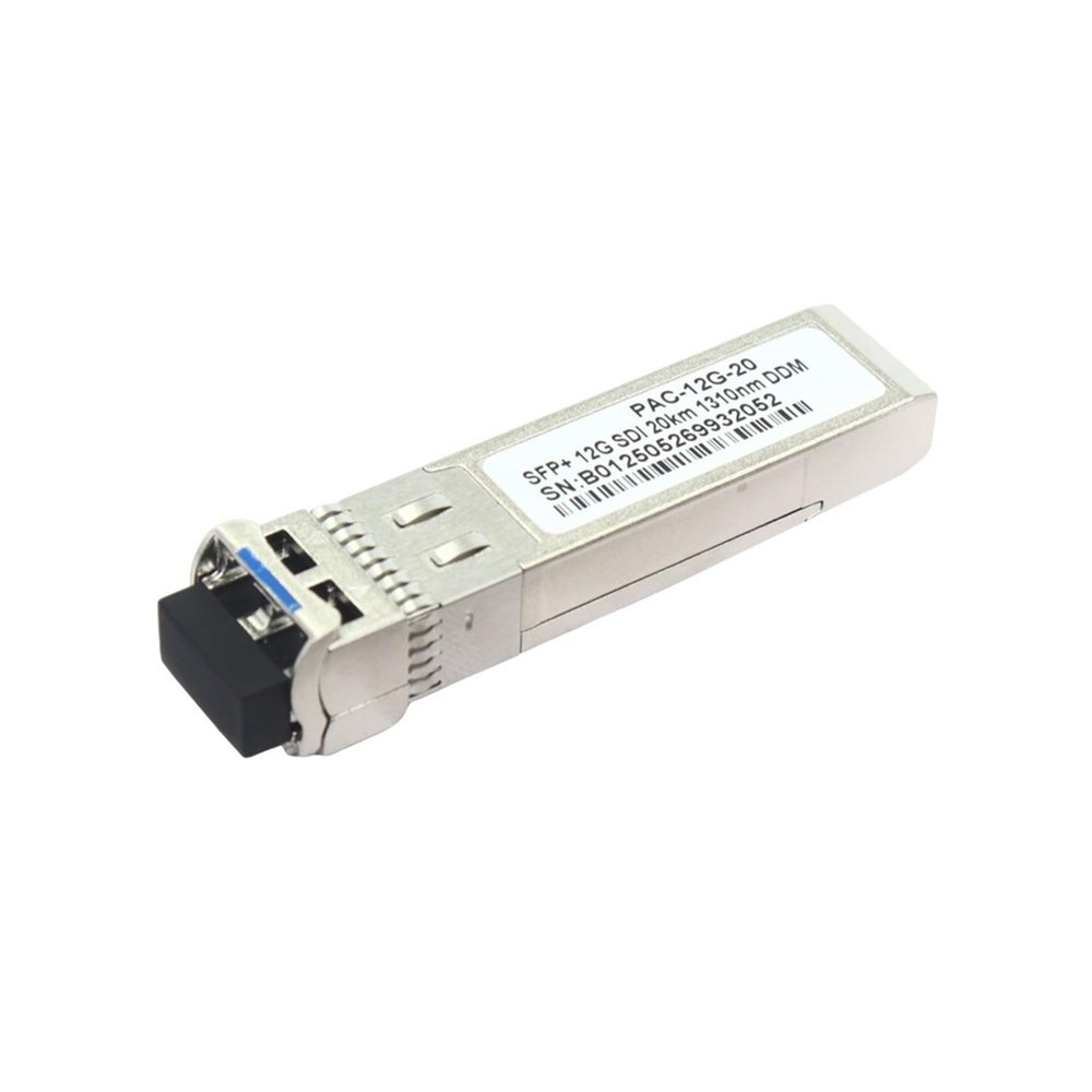 BTZGNDMIO 12G SM 1310nm 10KM 20KM SFP Module 11.88G Dual Fiber SDI SFP Optic Transceiver Work with Mini Converter Optical Fiber