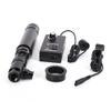 1pc HD400X Zoom Stereo Microscope Camera Coaxial Light Monocular C-Mount Zoom Lens 40mm Ring Zoon C-Mount Lens Glass Lens(400X) view 1