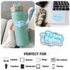 3 Pcs Trans Rights Sticker Bold Blue and Pink Quote Vinyl Decal for LGBTQ+ Allies, Parents, Teachers, Activists, Students, Social Justice Workers, Laptop, Notebook, Hydroflask, Car Window 3 Inches view 2