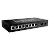 2.5G PoE+ Switch 8 Port with 10G SFP+ Uplink , IEEE 802.3af/at PoE 2.5gb Ethernet, 30W Per Port, 120W Total, 60Gbps Capacity, Vlan, Fanless Metal,6KV, Plug-and-Play for IP Cameras, APs, NAS,Office view 1