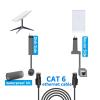 ASHATA SPX to RJ45 Adapter, Satellite Ethernet Adapter GEN2 V2, 1200Mbps Cat6e Single Core 26AWG Female RJ45 with Watertight Connector view 3