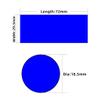 100pcs Heat Shrink Tube Tubing, for PVC Heat Shrink Tube Width 29.5mm X 72mm Insulated Film Protect Case Pack Sleeving 18650 Parts(Color 6) view 2