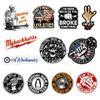 12Pcs-3" Mechanic Sticker Funny Hard Hat Sticker Electrician Construction Worker Welding Welder Helmet Stickers Diesel Mechanics Gift for Blue Collar Men Car Decal for Bottle Toolbox Window (P12) view 1