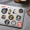 12Pcs-3" Mechanic Sticker Funny Hard Hat Sticker Electrician Construction Worker Welding Welder Helmet Stickers Diesel Mechanics Gift for Blue Collar Men Car Decal for Bottle Toolbox Window (P12) view 2