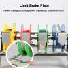 3/4 Reel Wire/Cable Distributor,Iron Multiple Axle Cable Rack,Folding Wire Spool Rack Dispenser,Hold 6 Square Millimeters and Below(3 reel) view 3