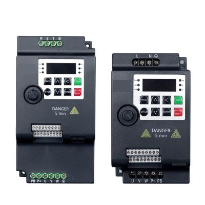 0.75-5.5KW VFD AC220V 380V Variable Frequency Drive Frequency Converter Inverter