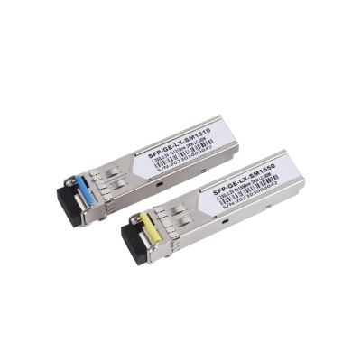 1Pair Gigabit Fiber SFP Module 1000M LC 1.25G Single Mode A+B Fiber Module Fit for Ethernet Switch(40KM)