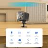 PABXTATU 4G LTE Hidden Spy Camera, Cellular Security Cameras Wireless Outdoor and Indoor with 4G SIM Card (No WiFi) with Motion Detection, Night Vision, 2-Way Talk & Siren, Phone App Remote Control view 2