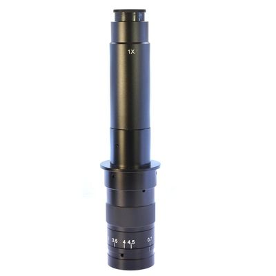 1pc 4.5X Adapter 10X - 300X Zoom C-Mount Objective Lens for Microscope Camera Mobile Repair Soldering