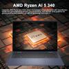 Dell Inspiron 14 Plus 2-in-1 Laptop 14" WUXGA Touchscreen AMD Hexa-core Ryzen AI 5 340 (Up to 50 Tops) 16GB RAM 512GB SSD Backlit for Designer Business Professional Win11Pro w/Copilot+ AI view 3
