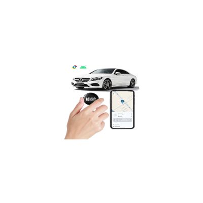 Car Tracker Tag for Android Only, Vehicle Tracking Tag Compatible with Google Find My Device, Android Airtag Alternative, GPS Locator Tag for Cars, No Subscription