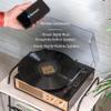 Crosley CR6045A-BK Miles 3-Speed Bluetooth in/Out Record Player Turntable with Built-in Speakers, Black view 3