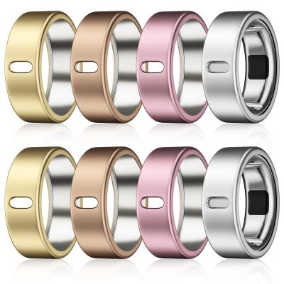 8 Pack Cover Compatible with Oura Ring Gen 4/Oura Ring Gen 3 Horizon/Heritage,Charging Derectly,Matte Texture Wear-Resistant Anti-Scratch TPU Protector for Women Men Working Out Gym(B,Size 13)