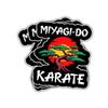 3 Pcs Miyagi-Do Karate Sticker, Martial Arts Discipline Vinyl Decal for Women, Teens, Kids, Female Students, Dojo Enthusiasts, Laptop, Scrapbook, Notebook, Journal, Water Bottle, Car 7 Inches view 1