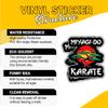 3 Pcs Miyagi-Do Karate Sticker, Martial Arts Discipline Vinyl Decal for Women, Teens, Kids, Female Students, Dojo Enthusiasts, Laptop, Scrapbook, Notebook, Journal, Water Bottle, Car 7 Inches view 4
