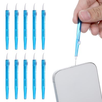 10 Pcs Charging Port Cleaner Phone Charge Port Cleaning Tool Kit Dual Side Multifunction Tools Anti-Clogging Mini Brushes Cleaner for Phone Camera Lens Speaker and Receiver