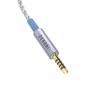 Dekoni Ensemble Silver Plated Copper Braided IEM Cable | 4.4mm Balanced TRRRS Plug with 0.78mm 2-Pin Connectors | Audiophile Grade Detachable Upgrade Headphone Cord, 52 Inch view 4