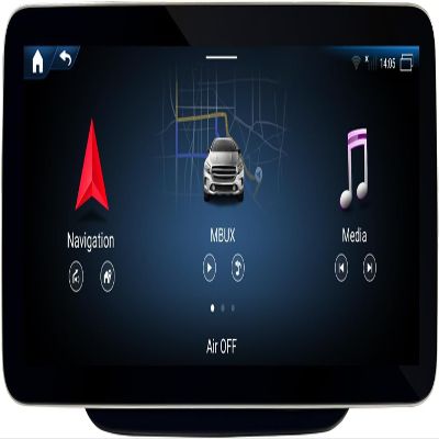 12.3 Android Screen for Mercedes GLA X156 NTG 5.1/5.2 CarPlay Android Auto 8.4 inch Full (Split) Screen Mirroring App Netflix YouTube Spotify WeChat Wi-Fi USB Navigation Waze Vehicle Cameras (64GB)