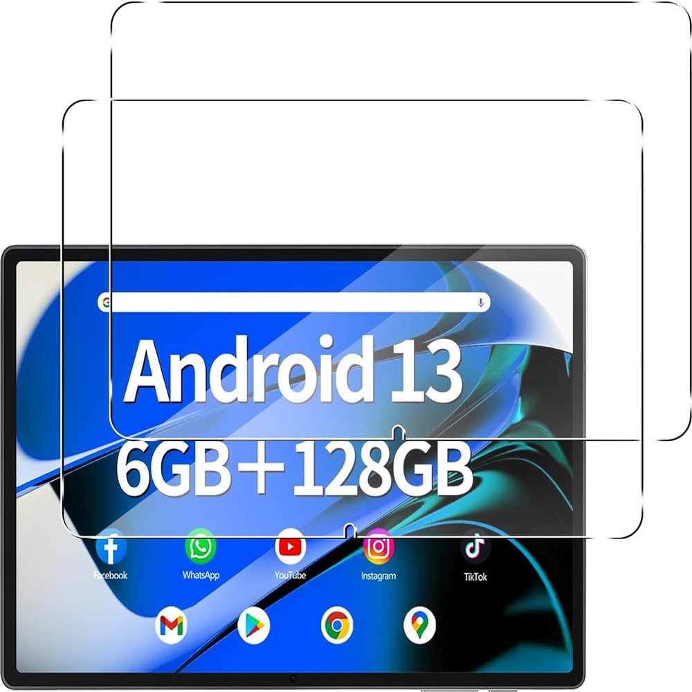 Murmure [2 Pack Screen Protector for SGIN-T12/SGIN Android Tablet 10.51 Inch, 9H Hardness [HD Clarity] Anti-Scratch Tempered Glass Screen Film,Easy Installation,Bubble Free