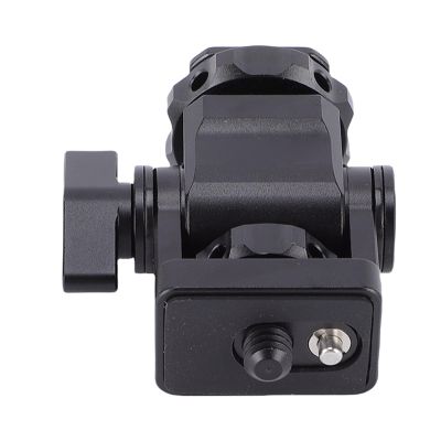 Diydeg Cold Shoe Mount, Camera Cold Shoe Base Multi Angle Small Adjustable Mount Holder Universal DSLR Camera Accessories for LED Video Light Monitor Microphone Camera Cage