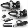 Garmin Rally RS110 Single-Sensing Power Meter Bundle - Rechargeable, Easy-to-Transfer, Shimano SPD-SL Cleat Compatible with PlayBetter Bike Tool view 1