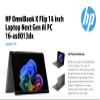 HP OmniBook AI Powered 2-in-1 Laptop 16.0" Touchscreen IPS WUXGA Display (Intel Ultra 5-226v, 16GB LPDDR5X, 512GB PCIe SSD, Backlit KB, Thunderbolt 4, WiFi 6E, Webcam, Win 11 Pro) w/Premium Backpack view 3