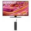 Samsung QN50QN90FAFXZA 50 Inch Neo QLED 4K QN90F Vision AI Smart TV with an AudioQuest G8 8-Outlet USB-A/USB-C AC Power Surge Protector (2025) view 1