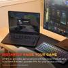 HP OMEN AI Gaming Laptop 16.0" 144Hz IPS WUXGA Display (AMD Ryzen 9 8940HX, GeForce RTX 5060 8GB, 32GB DDR5, 1TB PCIe SSD, 3-Zone RGB KB, WiFi 6E, Webcam, Win 11 Pro) w/DKZ USB Port Expander view 4
