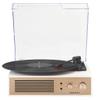 Crosley CR6045A-CR Miles 3-Speed Bluetooth in/Out Record Player Turntable with Built-in Speakers, Crme view 1