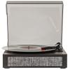 Crosley CR6042A-BK Scout 3-Speed Bluetooth Turntable with Built-in Speakers, Black view 1