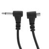Keenso 12-Inch Flash PC Sync Cable 2.5mm Plug to Male Sync Cord Lightweight and Durable for Camera OffMachine Flash Portable Use view 2