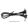 Keenso 12-Inch Flash PC Sync Cable 2.5mm Plug to Male Sync Cord Lightweight and Durable for Camera OffMachine Flash Portable Use view 3