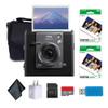 Fujifilm Instax Wide Evo Hybrid Instant Film Camera Bundle with 2X Instax-Wide Instant-Film 2 Pack (40 Exposures) + 32GB Memory Card + USB Card Reader + Bag + Microfiber Cleaning Cloth view 1
