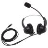 H360D RJ Binaural Phone Headset, Business Headphones with Noise Canceling Microphone, Double Sided Telephone Headset for Call Centers Online Courses, Comfortable Ergonomic with RJ view 1